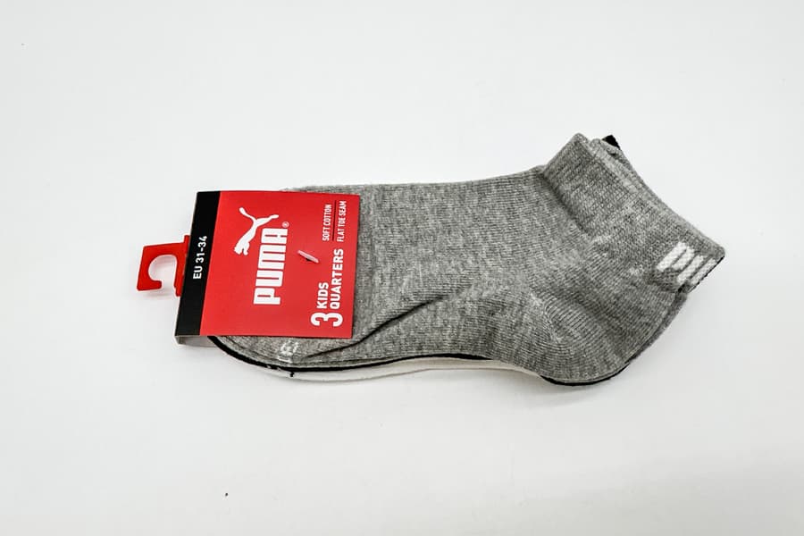4 Packungen Kinder Socken Puma, Gr. 31-34
